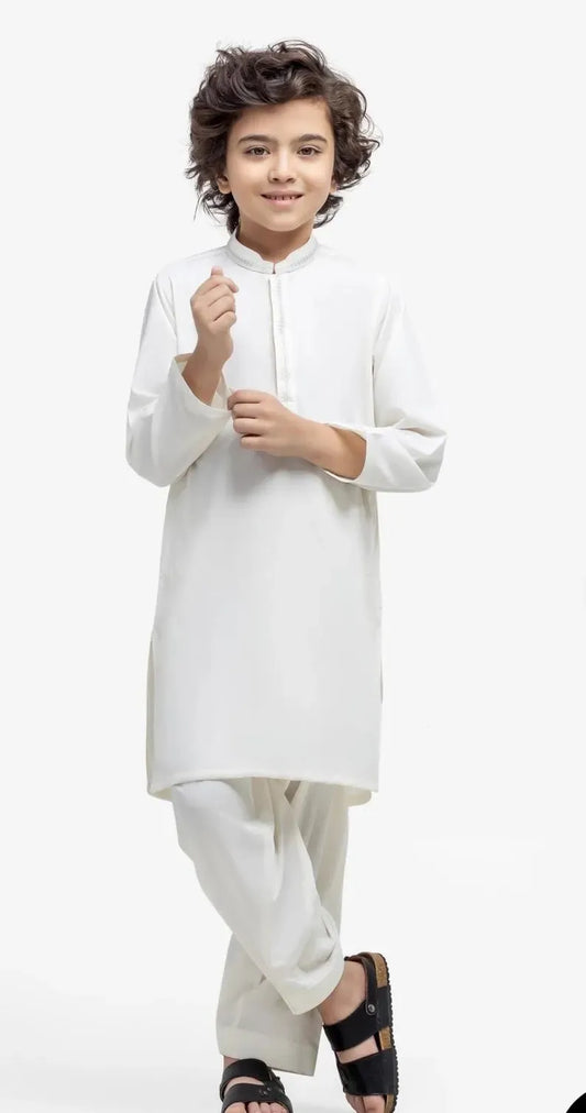 White Kurta Shalwar